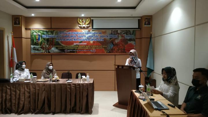 Kepala Dinas Perindag Elvira Umihanni Buka Bimtek Pengembangan dan Pengolahan Cabe 